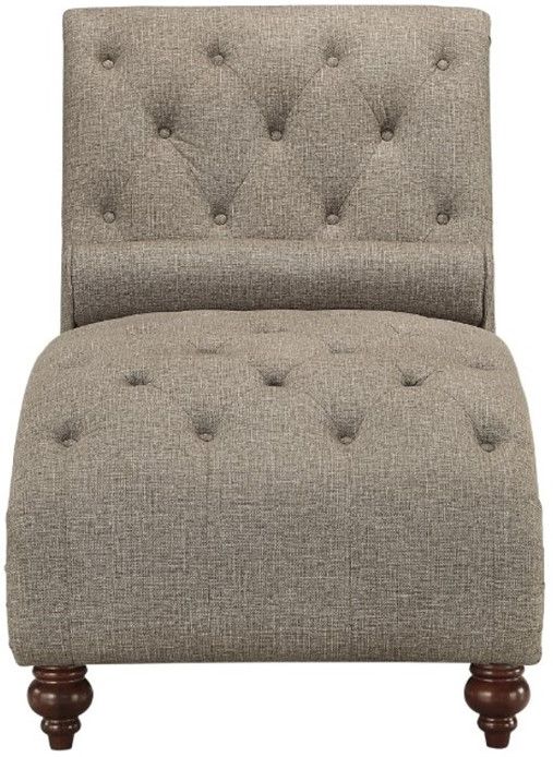 Homelegance® Bonne Brown 69" Chaise-2