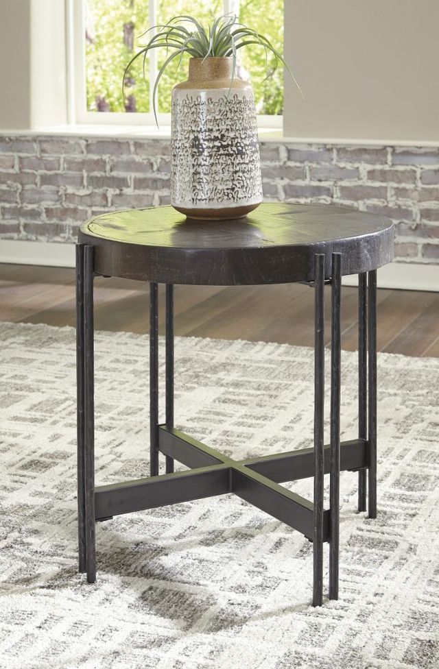 Signature Design by Ashley® Jillenhurst Dark Brown End Table-2