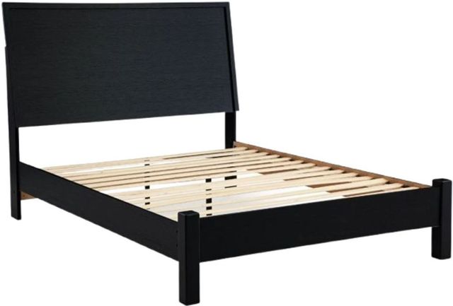 Signature Design by Ashley® Danziar Black King Panel Bed-3
