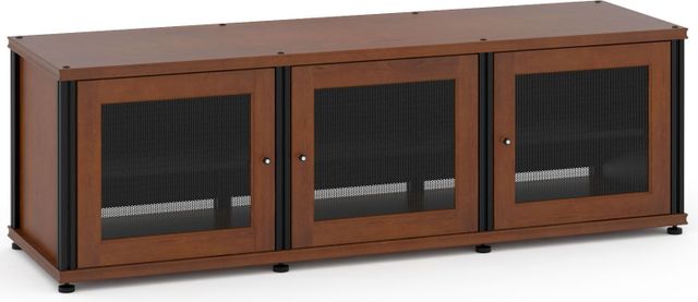 Salamander Designs® Synergy Model 237 AV Cabinet-Dark Cherry/Black