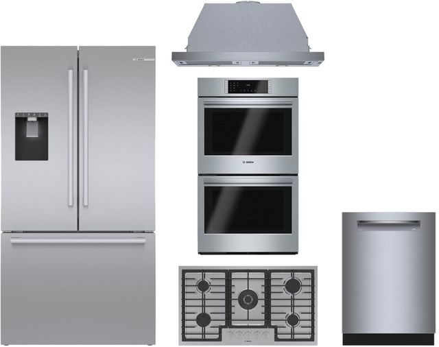 Bosch 5 Piece Stainless Steel Kitchen Package-0