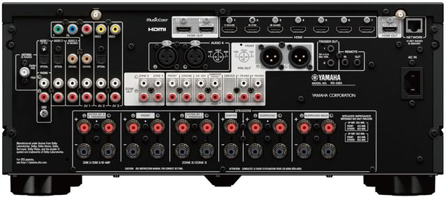 Yamaha RX-A8A Black Aventage 11.2 Channel AV Receiver-1