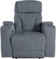 Signature Design by Ashley® Forest Lake Steel Power Recliner with Adjustable Headrest-3