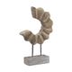 A & B Home Brown Curved Table Accent Sculpture-1