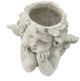 A & B Home Off White 11" Cherub Angel Planter-1