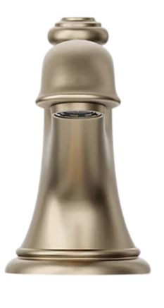 KOHLER® Artifacts® with Bell Design Vibrant Brushed Bronze Bathroom Sink Faucet Spout-1