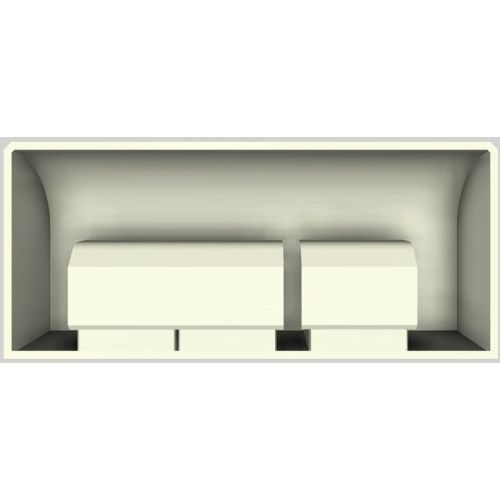 Vent-A-Hood® 48" Biscuit Under Cabinet Range Hood-2