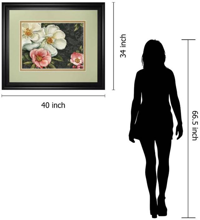 Classy Art Floral Damask I by Lisa Audit Wall Art-2