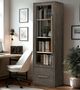 YHD Exposure Ash Gray Small Right Cabinet-1