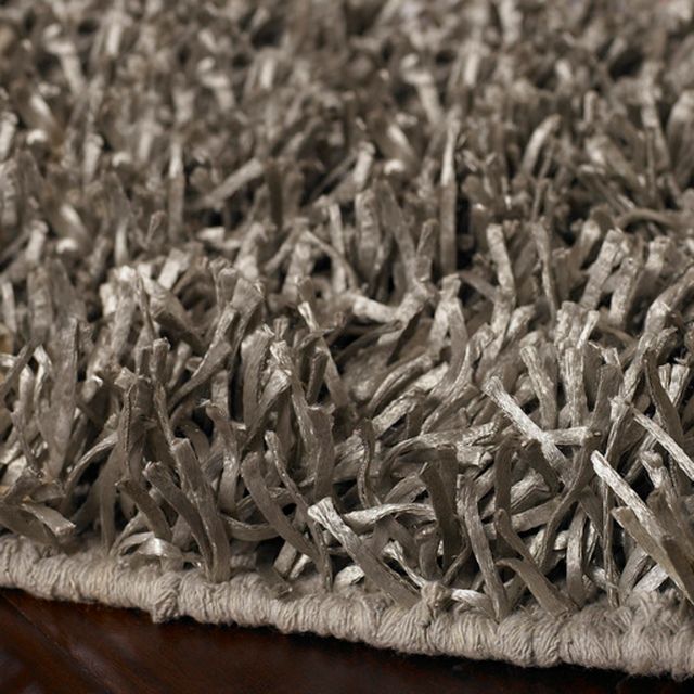Surya Shimmer Medium Gray 2'x3' Throw Rug-3