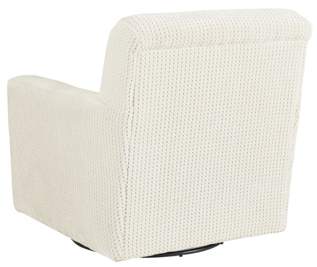 Signature Design by Ashley® Herstow Ivory Swivel Glider Accent Chair-2