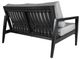 CabanaCoast® Customizable Studio Aluminum/Fabric Outdoor Loveseat-2