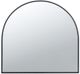 A & B Home Celine Black Arch Mirror-0