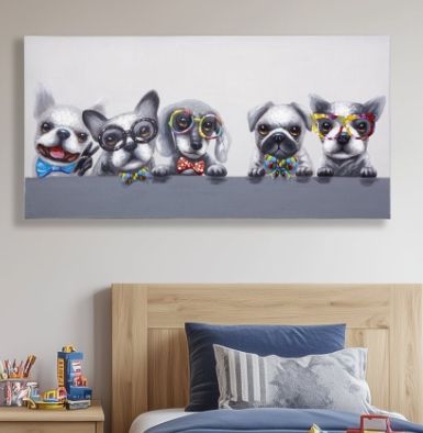 YHD Puppy Pack Wall Art-1