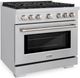 ZLINE Paramount Series 36" Stainless Steel Pro Style Gas Range-3