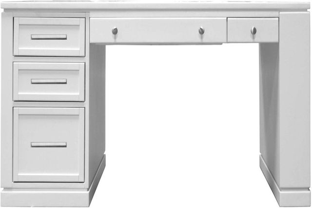 Parker House® Catalina 2-Piece Cottage White 60" Writing Desk-1
