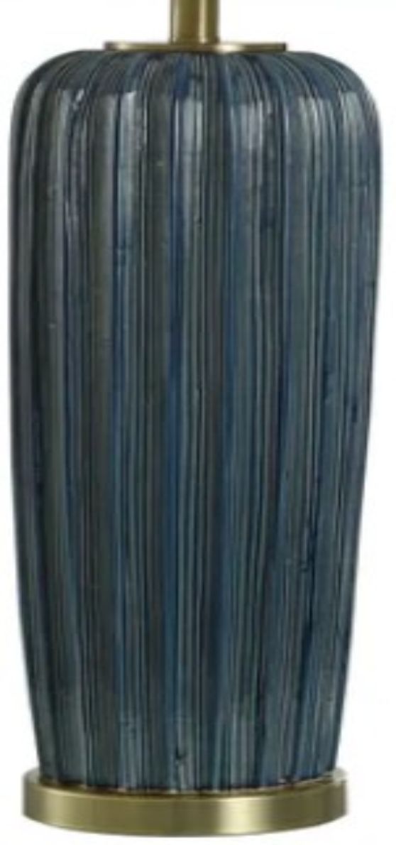 Stylecraft Blue Table Lamp-1