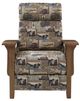 Best® Home Furnishings Customizable Field & Stream Home Tuscan High Leg Manual Recliner-1