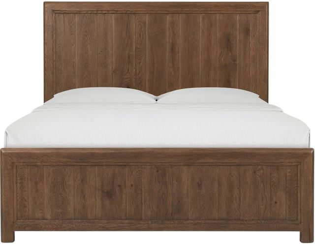 Hooker® Furniture Driftwood Worn Saddle King Panel Bed-1