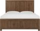 Hooker® Furniture Driftwood Worn Saddle King Panel Bed-1