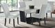 Elements International Beckley 5-Piece Grey/White Dining Set-0