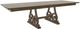 Mavin Customizable 84" Rectangular Extendable Dining Table with 12" Leaf-0