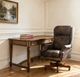 Hooker® Furniture EC Tucker Old Saddle Fudge Executive Swivel Tilt Chair-1