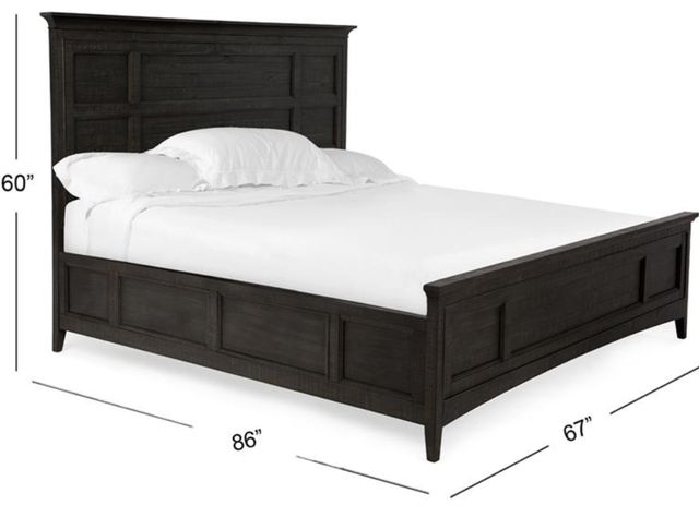 Magnussen Home® Westley Falls Graphite Queen Panel Bed-2