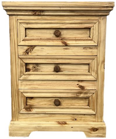 Million Dollar Rustic Oasis Brown Nightstand-0