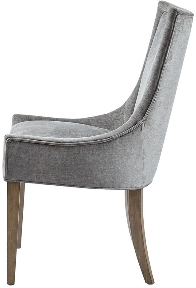 Olliix by Madison Park Signature Dark Gray Ultra Dining Side Chair (Set of 2)-3
