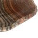 A & B Home Raphael Black/Brown Striated Hand-Carved Onyx Bowl-1