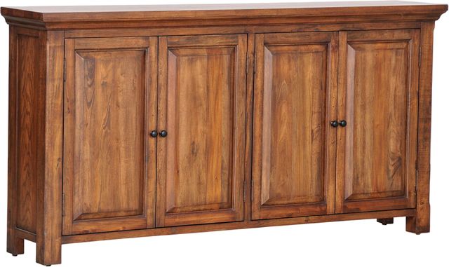 Napa Furniture Design Hill Crest Weathered Timber Entertainment Center-0