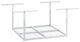 Gladiator® Hammered White Garage Overhead GearLoft™ Storage Rack -0
