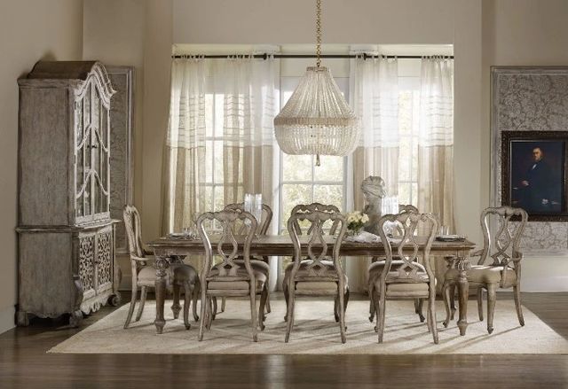 Hooker® Furniture Chatelet Paris Vintage Dining Arm Chair-1