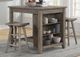 Bernards Hartford Gray Counter Table-0