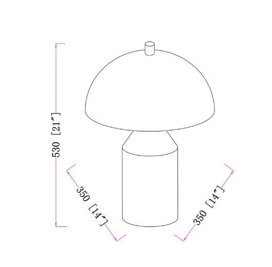 Surya Elder Black Table Lamp-1