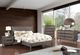 Furniture of America® Lennart Gray Twin Panel Bed-1