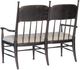 Hooker® Furniture Americana Biscuit/Molasses Dining Bench-3