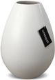 Le Present Drop Wide White 8.6" Vase-0