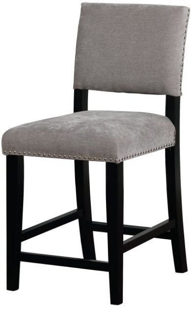 Linon Corey Dark Gray Washed Counter Stool-0