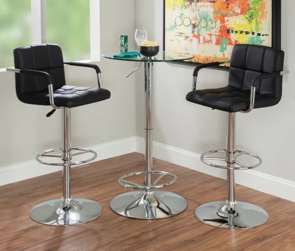 Powell® Boyd 3-Piece Black Adjustable Set-3