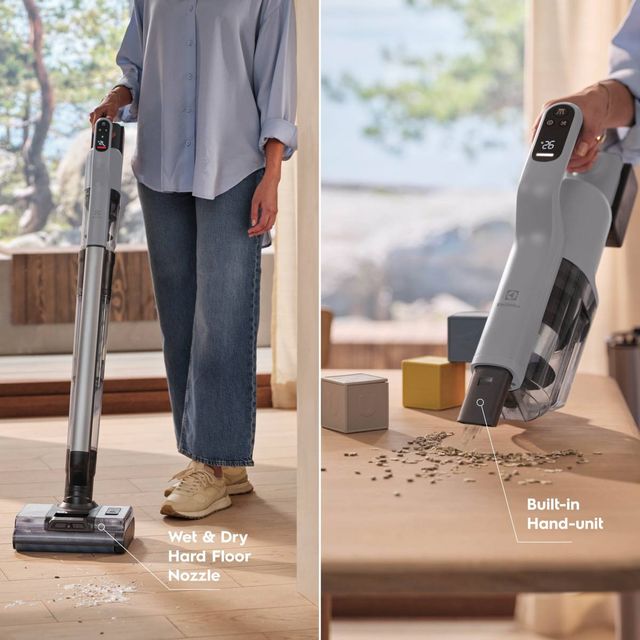 Electrolux 2-in-1 Wet and Dry Urban Grey Upright Vacuum-4