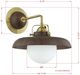 Forty West Stratford Gold Sconce-1