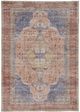 Feizy Percy Blue/Rust 5' x 7' Rug-0