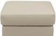 Leather Italia™ Savino Maddox Taupe Khaki Ottoman-1