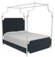 Wesley Allen Customizable California King Upholstered Canopy Bed-1
