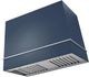 La Cornue Loge Series 44" Winter Sky Wall Mounted Range Hood with Satin Chrome Trim-0