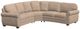 Palliser® Furniture Customizable Viceroy 3-Piece Curved Sectional-0