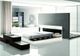 VIG Furniture Impera Black/White Eastern King Panel Bed-2