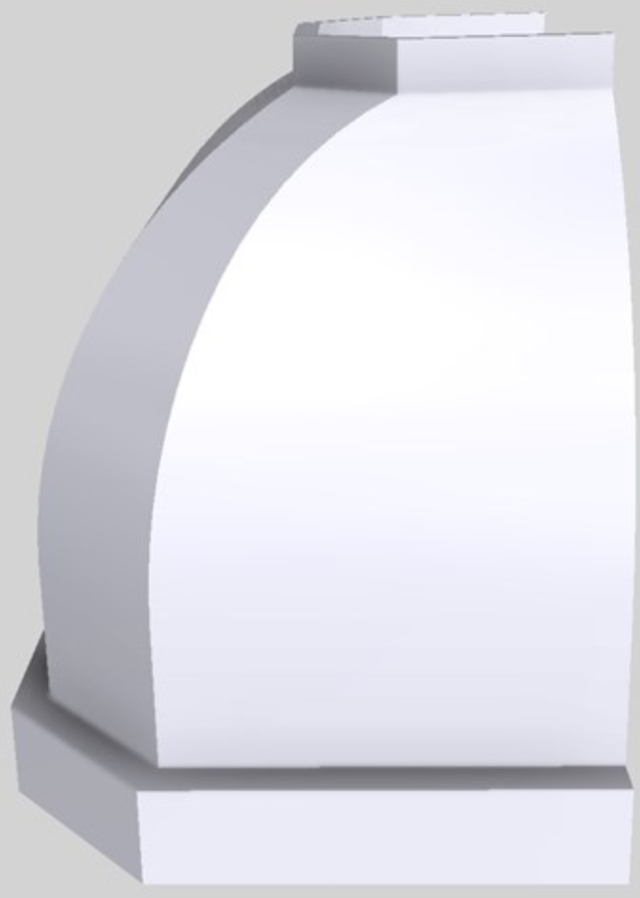 Vent-A-Hood® Designer Series 36" White Wall Mounted Range Hood-1